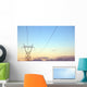 power lines Wall Mural