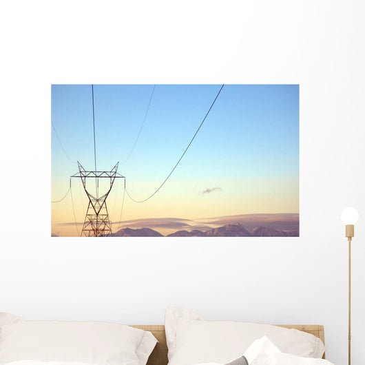 Power Lines Wall Decal