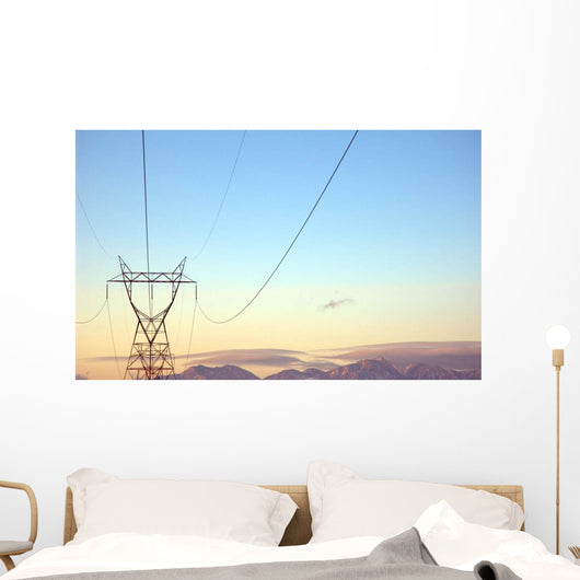 Power Lines Wall Decal