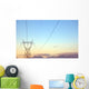 power lines Wall Mural