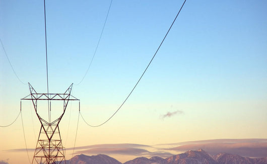 power lines Wall Mural