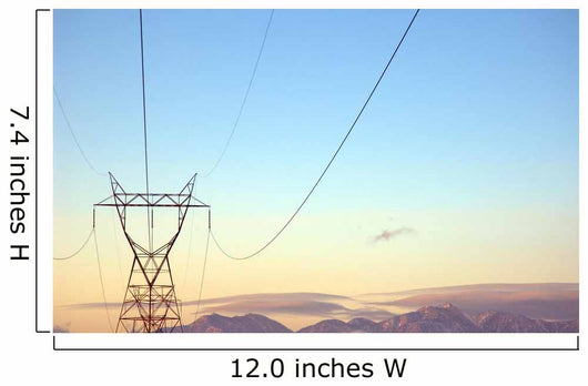 power lines Wall Mural