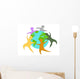 people around the world Wall Decal