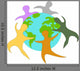 people around the world Wall Decal