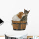 Puppy and Kitten Wall Decal
