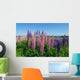 Alpine Lupins Wall Decal
