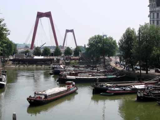Boats Rotterdam Wall Decal
