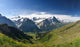 Eiger in Alps, Switzerland Wall Mural