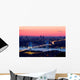 Istanbul Bosporus Bridge Sunset Wall Decal