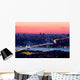 Istanbul Bosporus Bridge Sunset Wall Decal