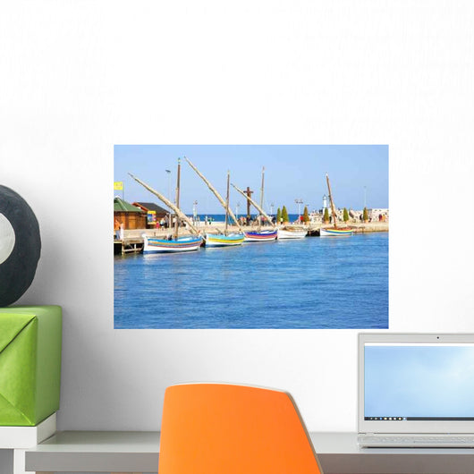 Palavas Waves Wall Decal