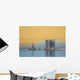 Two Offshore Rigs Caspian Wall Decal