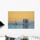 Two Offshore Rigs Caspian Wall Decal