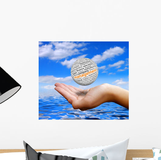 Ball Hand with Ocean