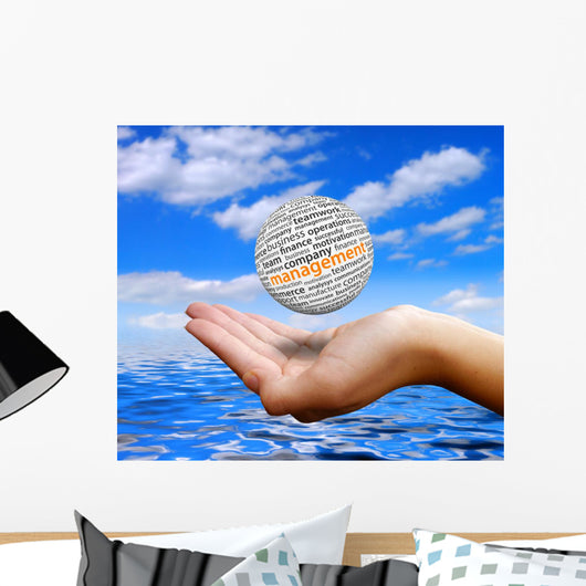 Ball Hand with Ocean