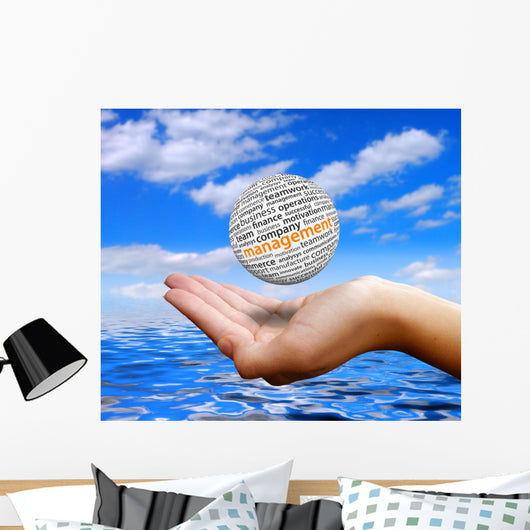 Ball Hand with Ocean