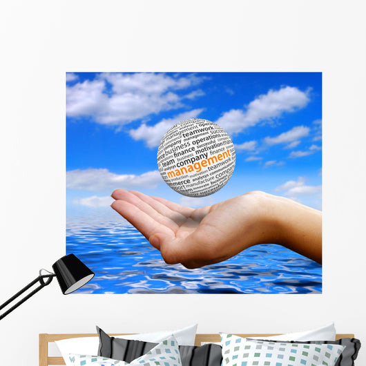 Ball Hand with Ocean