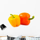Yellow and Orange Peppers Wall Mural