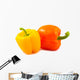 Yellow and Orange Peppers Wall Mural