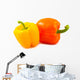 Yellow and Orange Peppers Wall Mural
