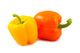 Yellow and Orange Peppers Wall Mural