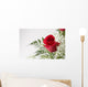 single red rose Wall Decal