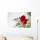single red rose Wall Decal