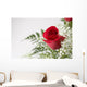 single red rose Wall Decal