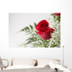 single red rose Wall Decal
