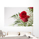 single red rose Wall Decal