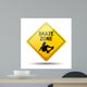 Signal Yellow Text SKATE ZONE Wall Decal