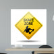 Signal Yellow Text SKATE ZONE Wall Decal