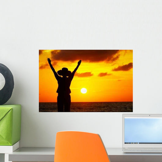 Sunrise Greetings Wall Decal