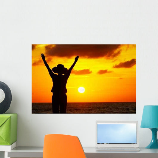 Sunrise Greetings Wall Decal