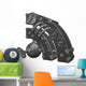 Metal Steampunk Rss Wall Decal