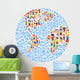 Colorful Kids Planet Wall Decal