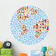 Colorful Kids Planet Wall Decal