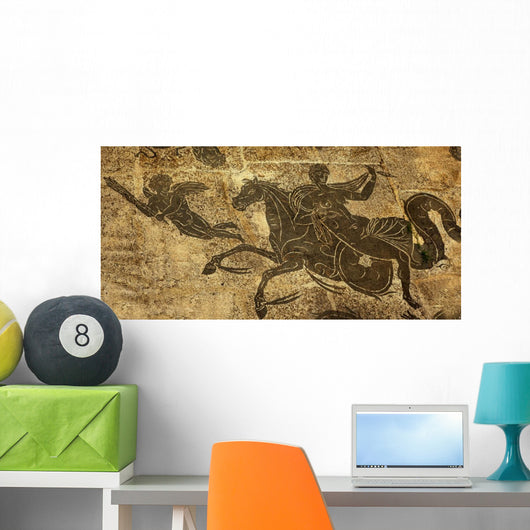 Ancient Roman Woman Horse