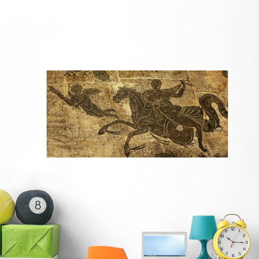 Ancient Roman Woman Horse