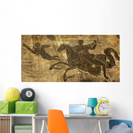 Ancient Roman Woman Horse