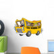 Back to School Bus Wall Decal