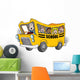 Back to School Bus Wall Decal