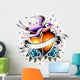 Heart with Bird Tattoo Wall Mural
