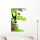 toucan bird in the jungle Wall Decal