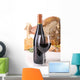Verre Et Bouteille Vin Wall Mural