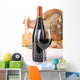 Verre Et Bouteille Vin Wall Mural
