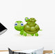 Mother and Baby Turtle