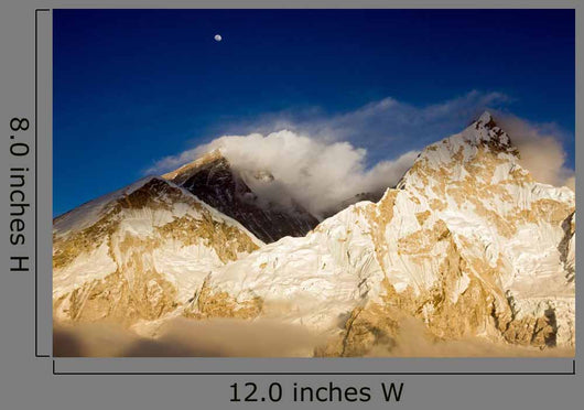 Mt Everest Nuptse Sunset