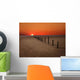 Beach Sunset Wall Decal