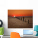 Beach Sunset Wall Decal